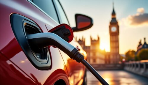 de britse regering verhoogt subsidies voor elektrische voertuigen om de verwachte belastingverhoging volgende week te compenseren, wat de overstap naar duurzame mobiliteit stimuleert.