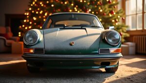 ontdek het ongelooflijke verhaal van een porsche 911 die 31 jaar lang vergeten onder een kerstboom stond. een unieke vondst vol nostalgie en historische waarde.