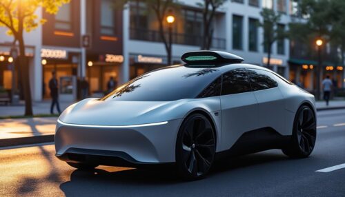 ontdek zoox, de unieke elektrische taxi van amazon zonder stuur en zonder chauffeur, die de toekomst van autonoom vervoer herdefinieert.