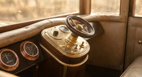 ontdek het fascinerende verhaal van deze elektrische auto uit 1920 die zonder stuur werd ontworpen en leer waarom dit destijds een revolutionaire keuze was.