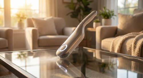 ontdek een eenvoudige truc om direct het stof in je woonkamer te verminderen en je huis schoon en fris te houden.